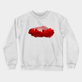 Red Smoke Crewneck Sweatshirt